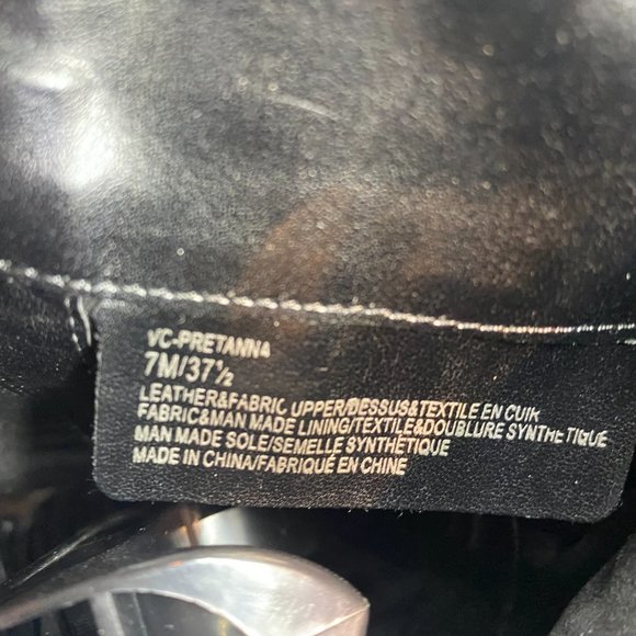 Vince Camuto Pretanna Black Leather Tall Boot - Picture 16 of 16